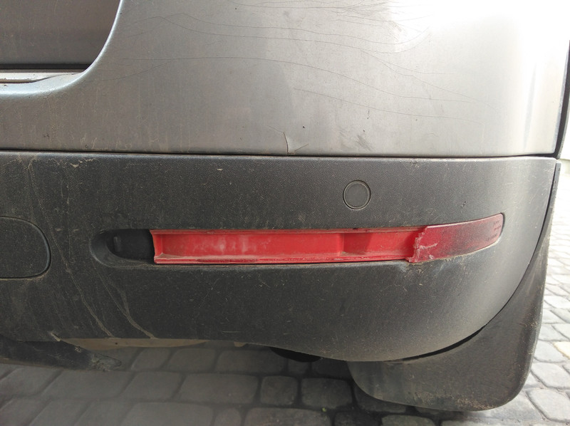 Отражатель задний Volkswagen Touareg  2008 3.0 Дизель Ровно