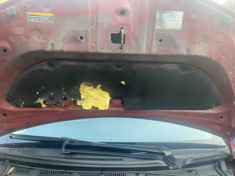 Обесшумка капота Toyota Yaris  2015 универсал 1.3 Бензин Киев