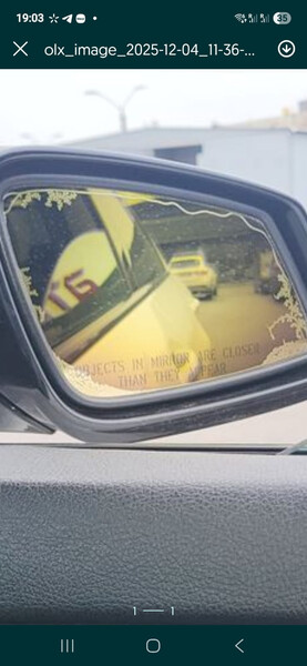 Вкладыш зеркала правое BMW 5 Series  2010 Одесса