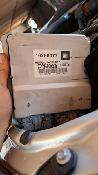 Блок управления двигателем Opel Astra 1999 г.  1.6 л бензин