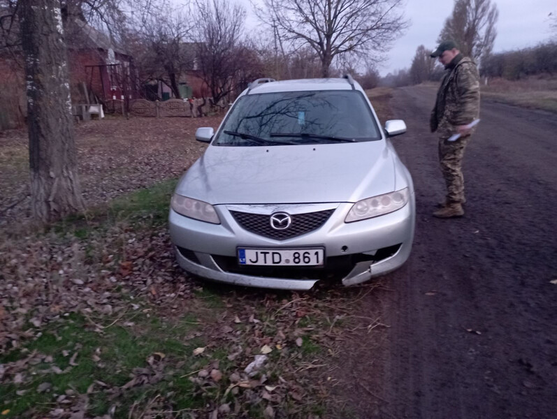 Бампер передний Mazda 6  2004 универсал  Электро 