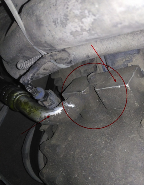 Трубка кондиционера Ford Transit Connect  2008 1.8 Дизель Тячев