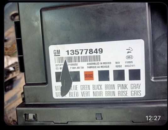 Блок комфорту Chevrolet Cruze  2011 1.8 Бензин 