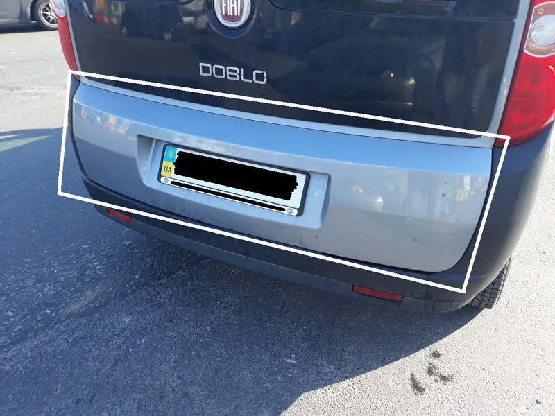 Накладка крышки багажника Fiat Doblo  2010 универсал 1.4 Бензин Бровары