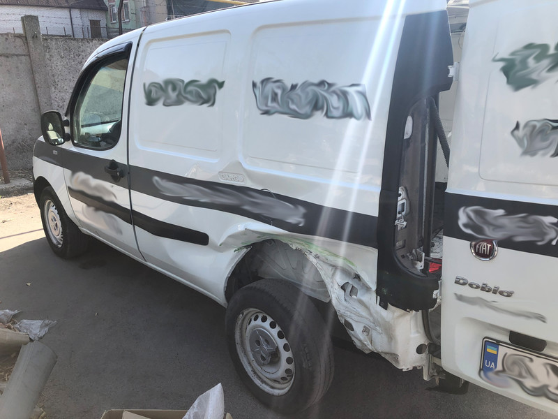 Четверть кузова задняя Fiat Doblo 223 2015 1.3 Бензин Днепр