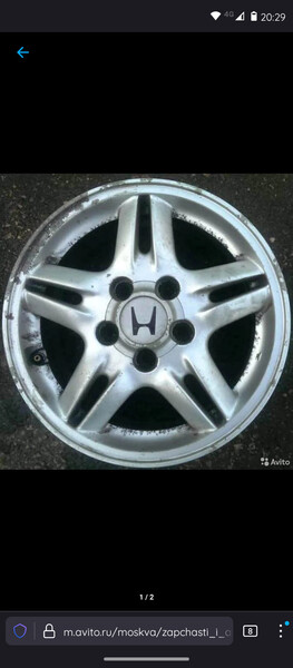 Колесный диск r15 оригинальный Honda CR-V  1998 20.0 Бензин 