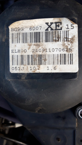 Блок двигуна голий Ford Mondeo 4  2011 1.6 Бензин 