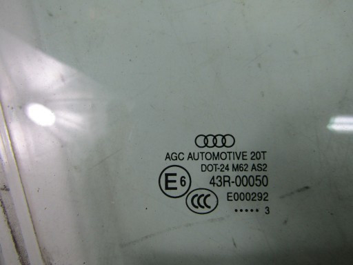 Стекло двери передней правое маркировка 2013 Audi Q5  2013 2.0 Бензин 