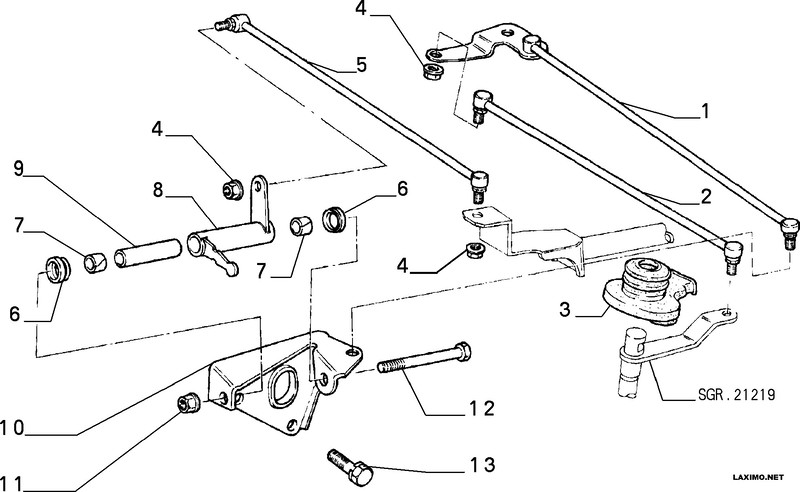 Тяга КПП Fiat Tipo хэтчбек 1989 г.  1.4 л бензин Черкассы