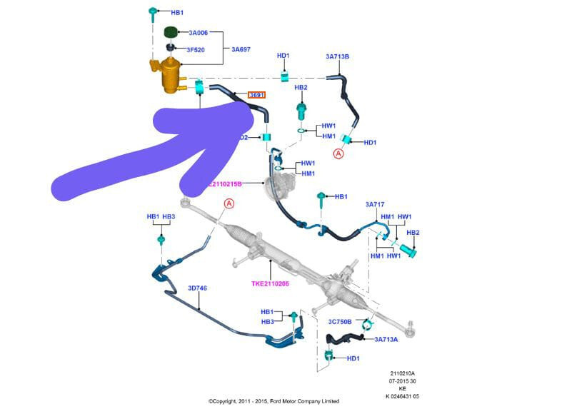 Патрубок Ford Ranger 2013 г.  2.0 л бензин Киев
