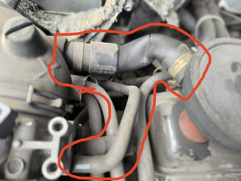 Трубопровід клапану картерних газів Volkswagen Pointer  2005 хэтчбек 1.8 Бензин Ирпень