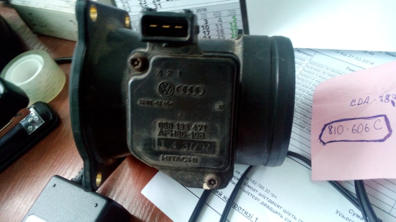 Датчик расхода воздуха Audi A4 B5  1997 1.6 Бензин Чернигов