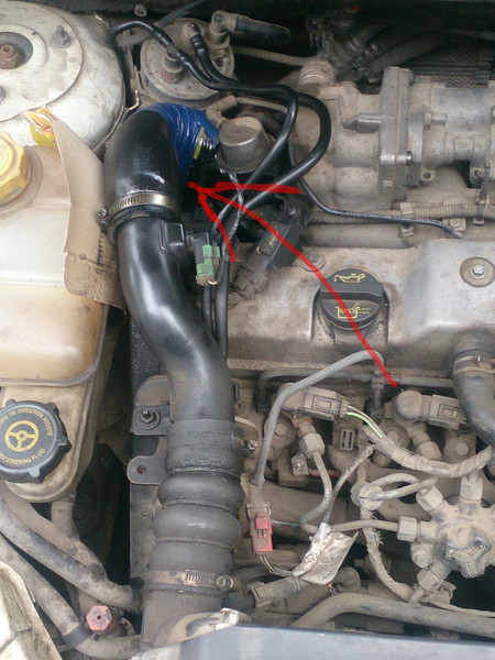 Патрубок турбины Ford Transit Connect 2007 г.  1.8 л дизель Чугуев