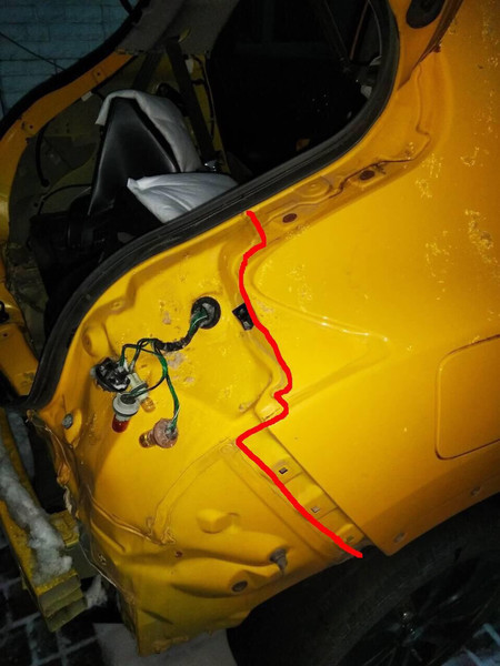 Задная часть кузова Nissan Juke  2015 2.0 Бензин 