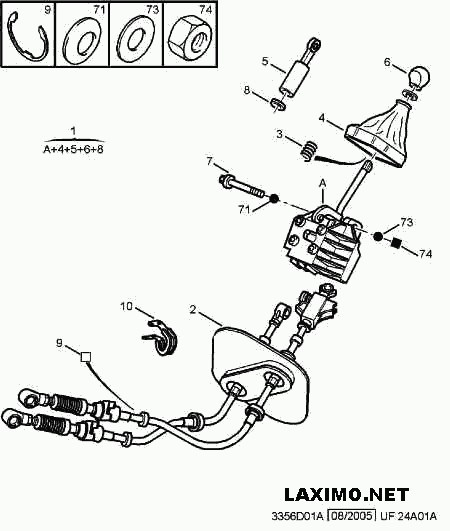 Кулиса переключения КПП (ручка) Peugeot Boxer  2002 2.0 Дизель Черкассы