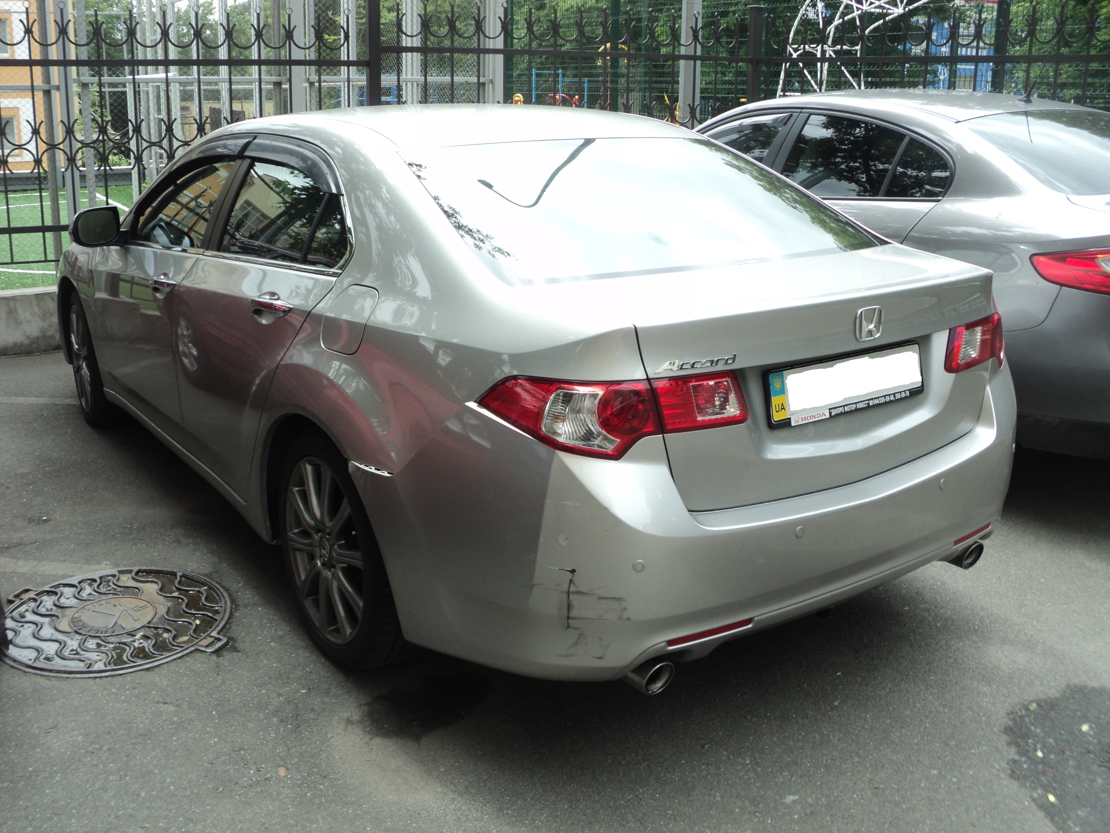 Бампер задній 71501-TL0-G10ZG   Honda Accord