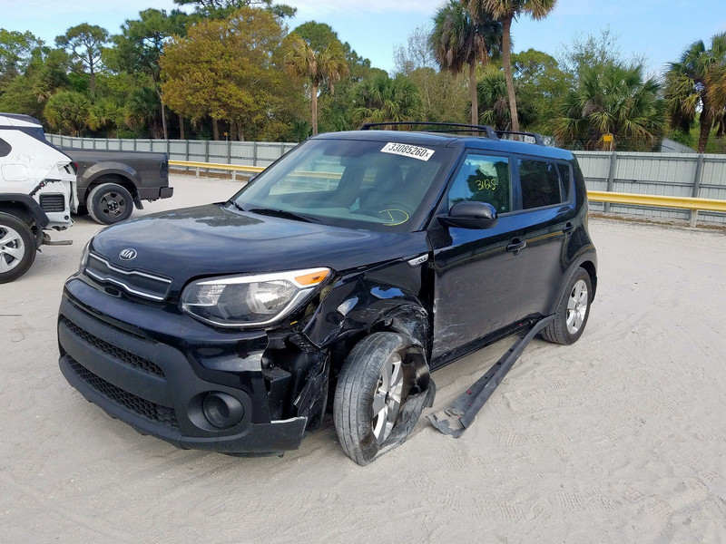 Бампер передний Kia Soul 2 хэтчбек 2018 г.  1.6 л бензин Киев