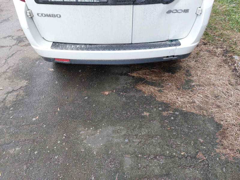 Бампер задний Fiat Doblo 2012 г.  1.3 л дизель Луцк
