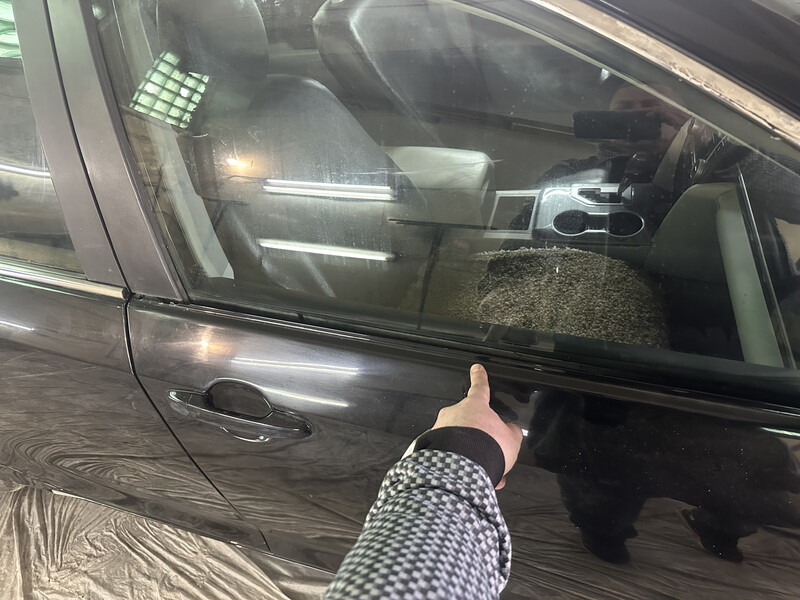 Молдинг двери Toyota Camry  2014 2.5 Бензин 