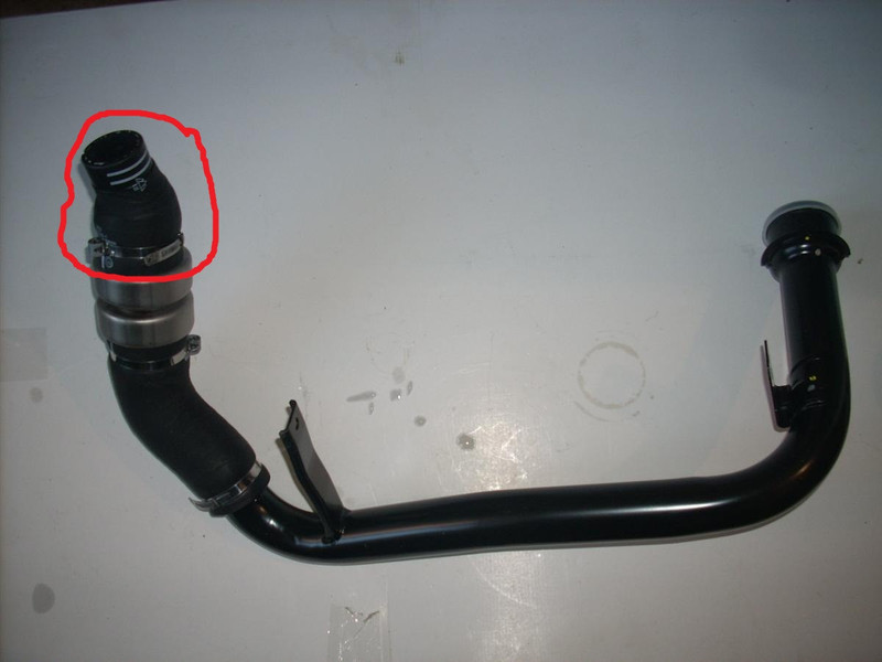 Патрубок интеркулера Peugeot Boxer 2011 г.  2.2 л дизель Киев