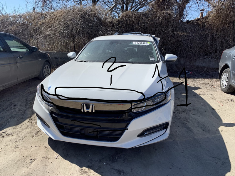 Решетка бампера Honda Accord 9 2018 г.  1.5 л бензин Кривой Рог