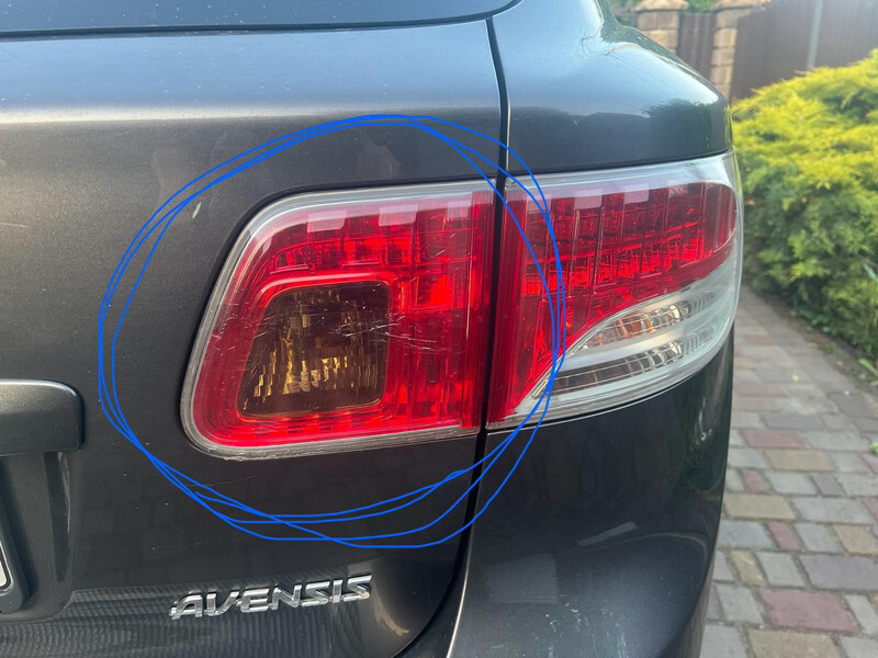 Задні ліхтарі Toyota Avensis  2010 універсал  Электро 