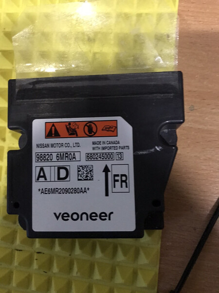 Блок SRS Nissan Rogue  2010 2.0 Бензин Кропивницкий