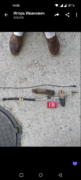 Трубка радіатора кондиціонера Citroen Berlingo  2001 2.0 Дизель 