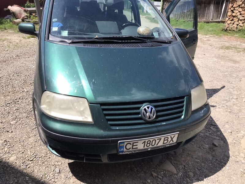 Дверка передня права (зелена) Volkswagen Sharan  2001 универсал 2.0 Дизель Ивано-Франково