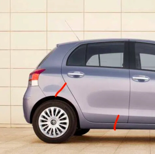 Крыло заднее правое с порогом Toyota Yaris  2006 хэтчбек 1.3 Бензин Днепр