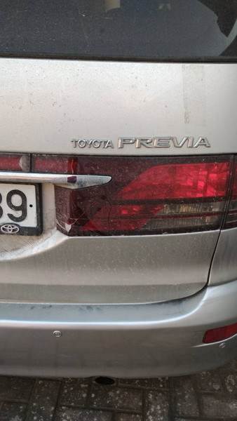 Правый задний внутренний фонарь Toyota Previa  2004 универсал 2.4 Бензин Киев
