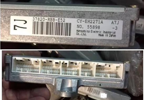 Электронный блок управления двигателем 37820RBBE52   Honda Accord