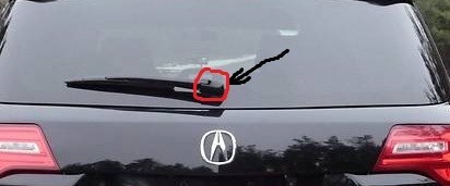 Крышка крепления заднего стеклоочистителя Acura MDX 2008 г.  3.7 л бензин Черкассы