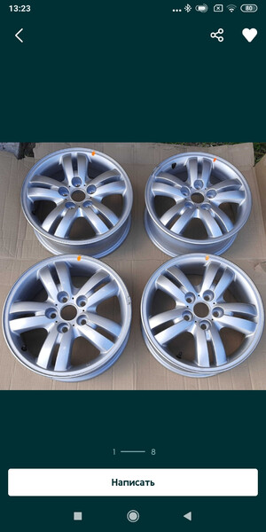 Литі диски Hyundai Tucson  2008 універсал  Бензин 