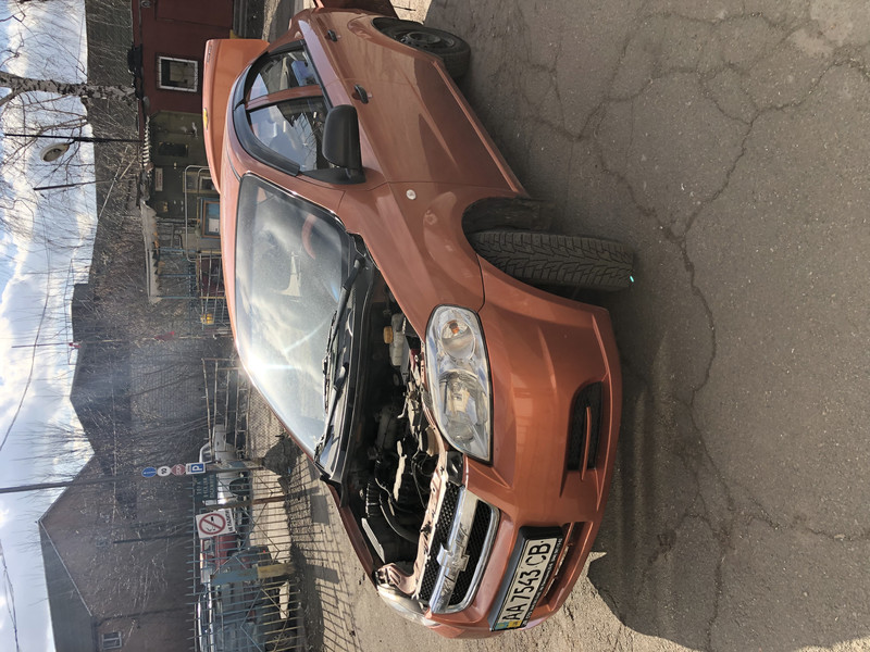 Капот Chevrolet Aveo 2006 г.  1.5 л дизель Винница