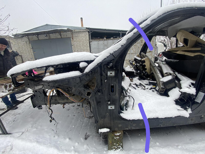 Четверть передня ліва BMW X6  2017 3.0 Бензин 