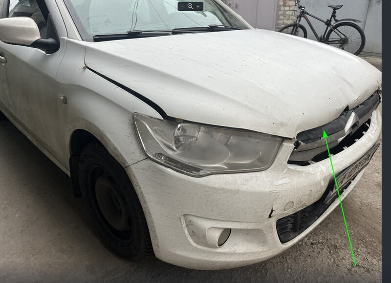 Капот Citroen C-Elysee  2013 1.6 Дизель 