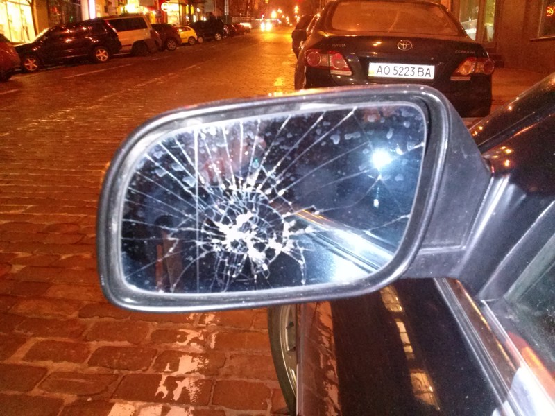 Элемент зеркальный наружный левый c ПОДОГРЕВОМ Chery Eastar  2007 2.0 Бензин 