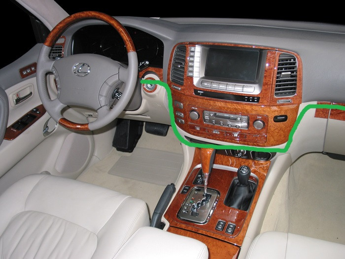 Торпеда Lexus LX 470 2007 4.7 Бензин 