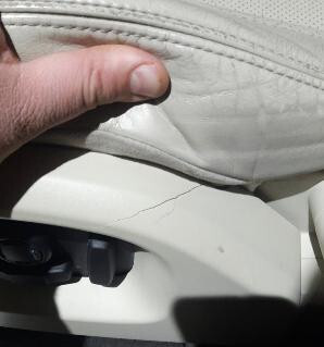 Накладка сидіння водія Land Rover Range Rover Sport HSE 2017 г.  3.0 л дизель Звенигородка