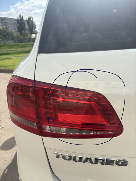 Ліхтар задній Volkswagen Touareg  2013 3.0 Дизель Біла Церква
