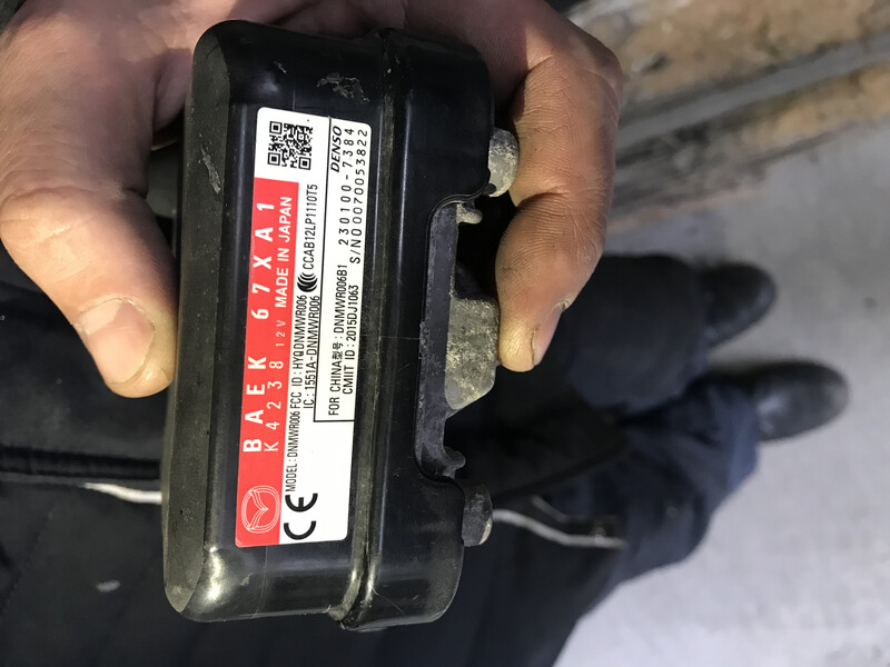 Радар Mazda 6 2017 г.  2.5 л бензин Днепр