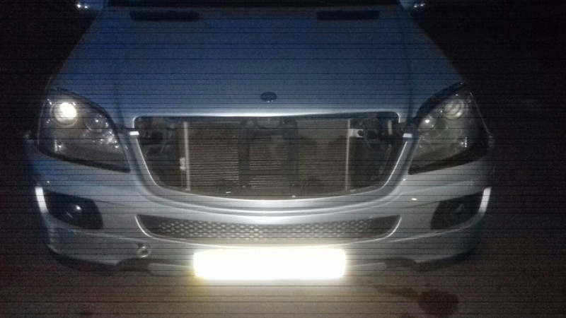 Решетка радиатора Mercedes M-Class W164 2006 г.  3.5 л бензин Одесса
