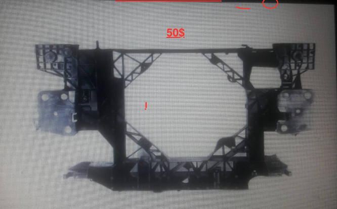 Рамка вентелятора радиаторов Renault Grand Scenic Рестайлинг 2011 1.5 Дизель Львов