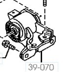 Задняя опора двигателя G21D-39-070B   Mazda 6