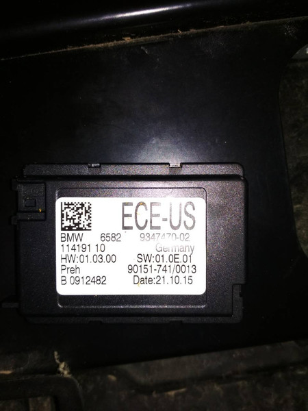 Блок управления BMW X3 F25 2015 г.  2.0 л бензин Каменское