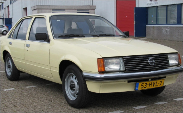 Основная фара правая с поворотом Opel Rekord E  1979 2.0 Бензин 