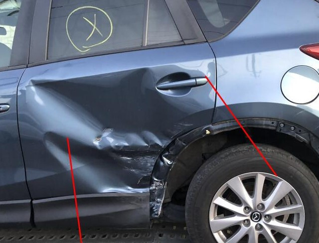 Чверть задня ліва Mazda CX-5  2016 2.5 Бензин 