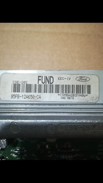 Блок управления мозги Ford Fiesta MK4  1997 1.3 Бензин Хорол