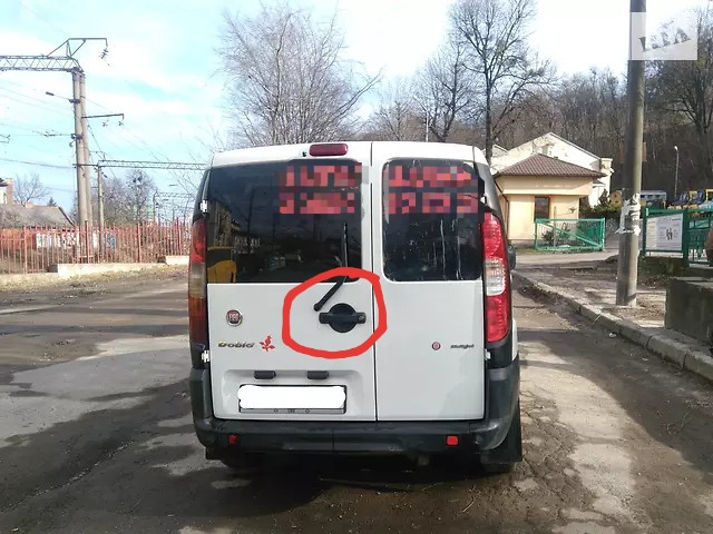 Ручка задней двери наружная Fiat Doblo  2009 1.3 Дизель Ровно